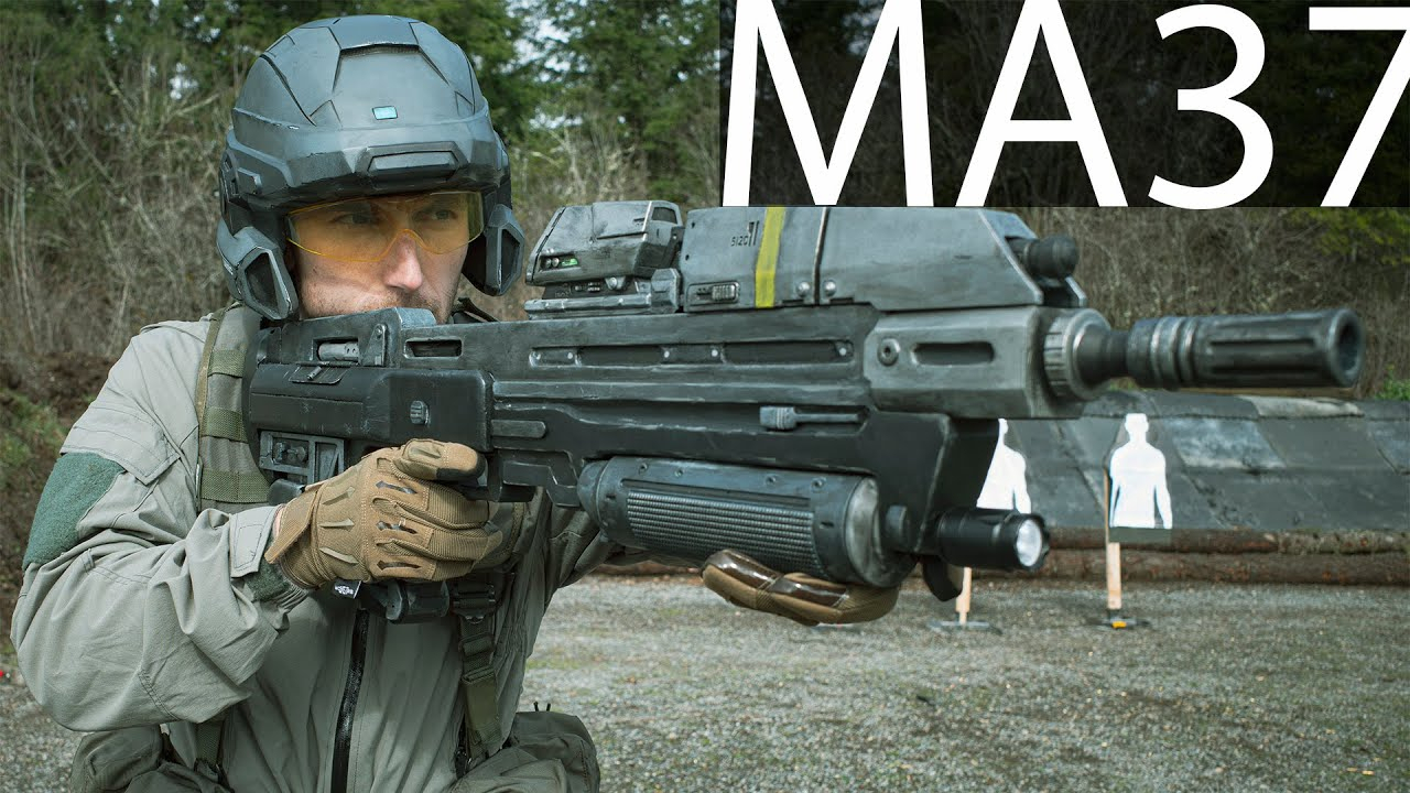The MA37 Assault Rifle (Standard UNSC Rifle)